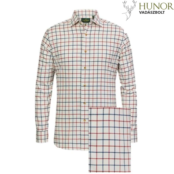 LAKSEN Férfi Ing Magnus Brushed Shirt