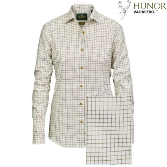 LAKSEN Női Ing Astrid Cotton Wool Shirt