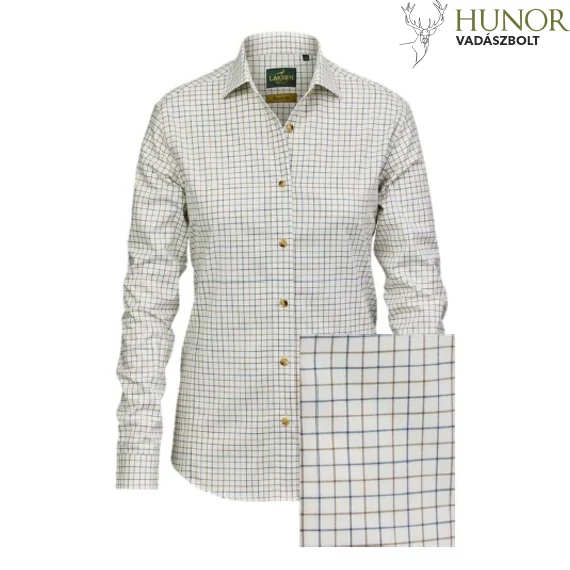 LAKSEN Női Ing Saga Cotton Wool Shirt