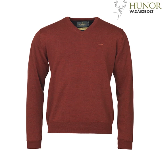 LAKSEN Férfi Pulóver Grantham Grape