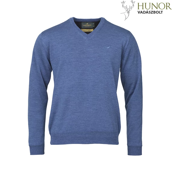 LAKSEN Férfi Pulóver Grantham Denim