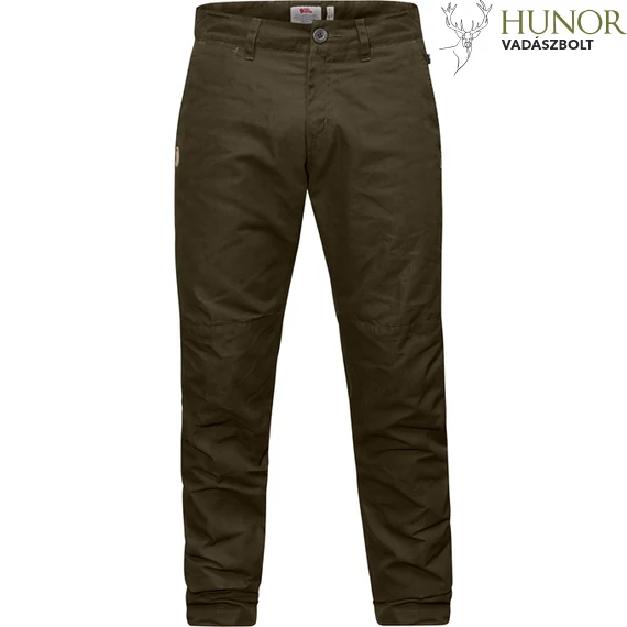 FJALLRAVEN Férfi Nadrág Sörmland Tapered Winter Dark Olive
