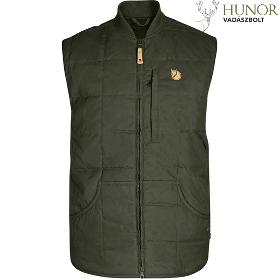 FJALLRAVEN Férfi Mellény Grimsey Deep Forest
