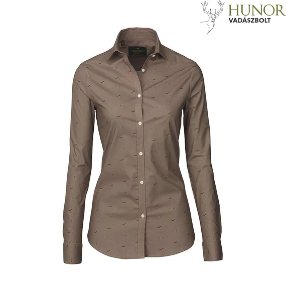 LAKSEN Női Ing Flush Camel