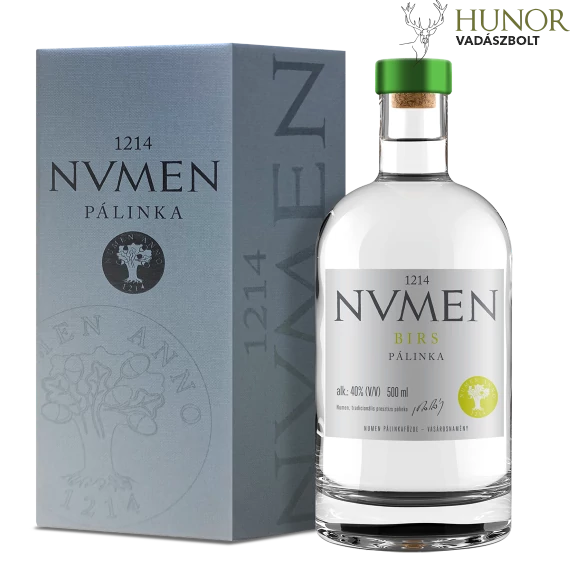NVMEN Birsalma pálinka 40% 0,5L Díszdobozban DRS