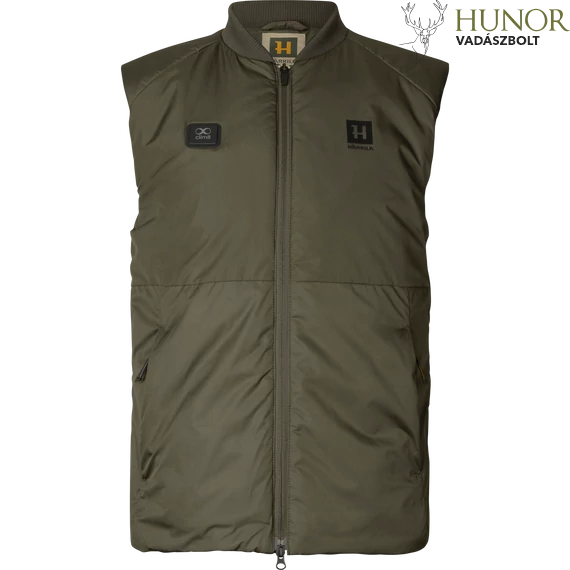 Harkila Férfi Fűthető Mellény Clim8 Base Willow Green