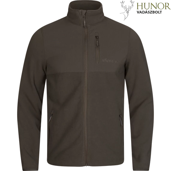 Harkila Férfi Pulóver Fjell Fleece Jacket Shadow Brown