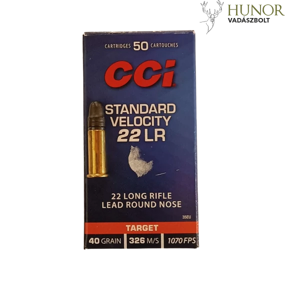 CCI 22 LR Standard Velocity 40gr