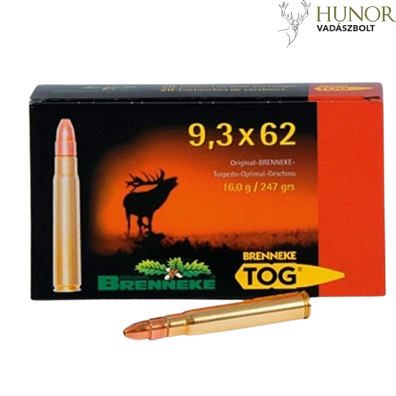 BRENNEKE 9,3x62 Tog 16g/247gr
