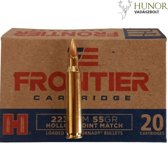 HORNADY 223 Rem 55gr Frontier Hollow Point