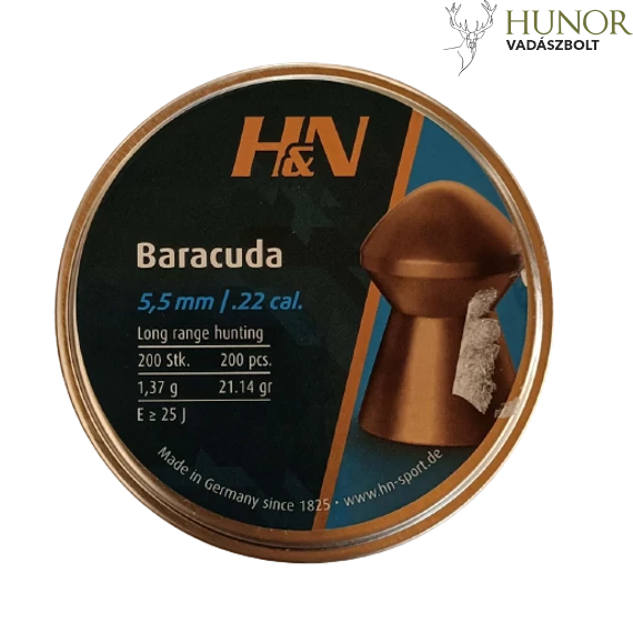 H&N 5,5mm/.22 Cal Baracuda