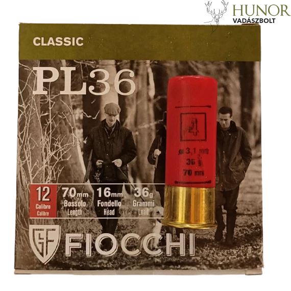 FIOCCHI 12/70 3,1mm 36g Classic PL36