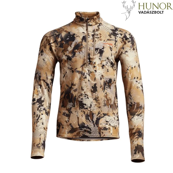 SITKA Férfi Felső Core Merino 330 Half-Zip Waterfowl