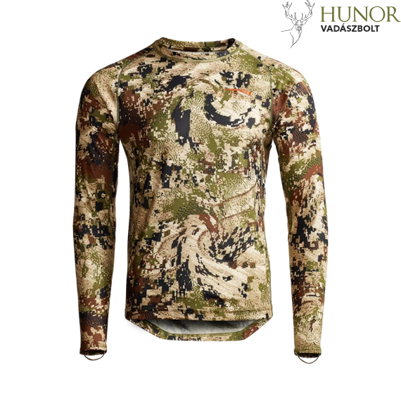 SITKA Férfi Aláöltözet Core LT WT Crew LS Optifade Subalpine