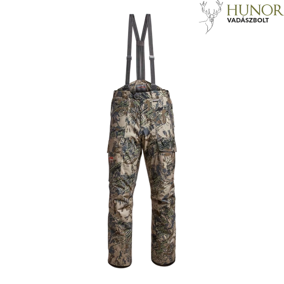 SITKA Férfi Nadrág Blizzard Aerolite Bib Pant Open Country
