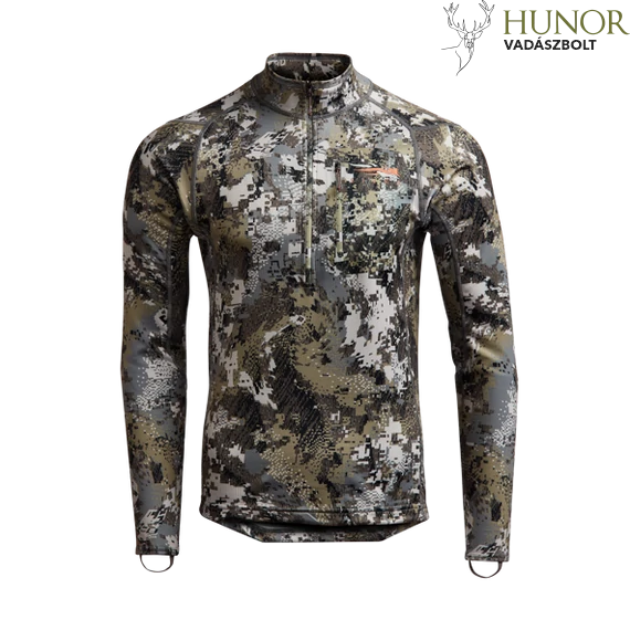 SITKA Férfi Aláöltözet Core Midweight Zip-T Elevated II