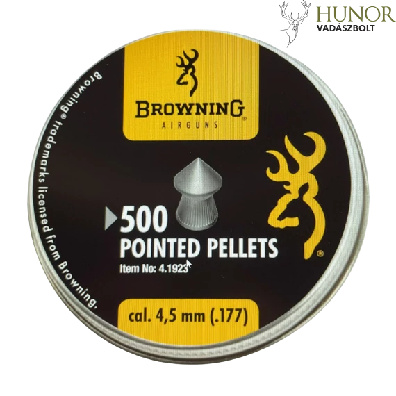 BROWNING 4,5mm 500db hegyes lépuska lövedék