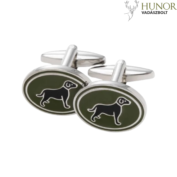 LAKSEN Mandzsettagomb Kutya Green