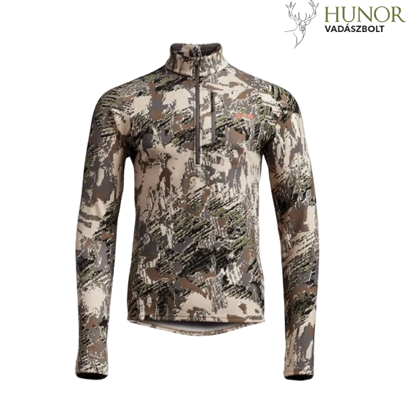 SITKA Férfi Felső Core Merino 330 Half-Zip Open Country