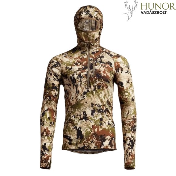 SITKA Férfi Felső Core Merino 120 Hoody Subalpine