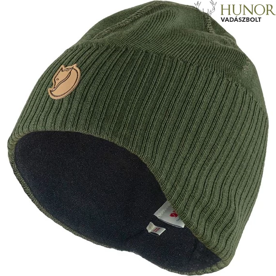 FJALLRAVEN Férfi Sapka Keb Stormblocker Beanie Laurel Green