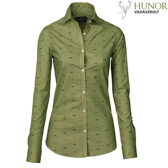 LAKSEN Női Ing Flush Khaki