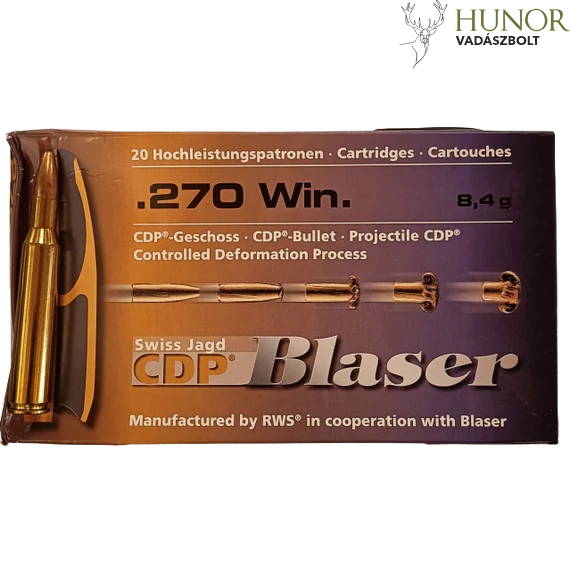 RWS 270 Win. CDP Blaser 8,4g