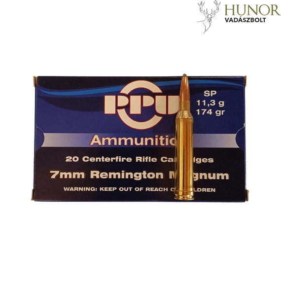 PPU 7mm Rem. Mag. SP 11,3g/174gr