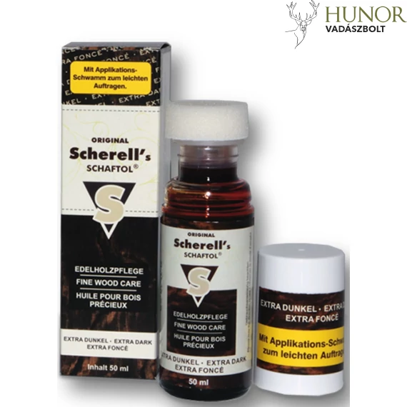 BALLISTOL Scherell's Extra Dark Tusolaj 50ml