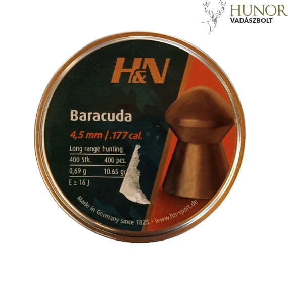 H&N 4,5mm/.177 Cal Baracuda