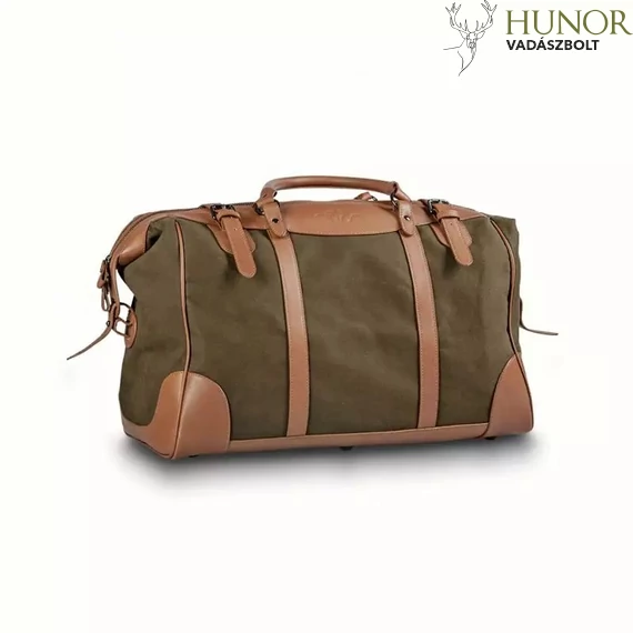 BLASER Bőr/Vászon Utazótáska Weekend Bag