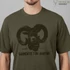 Kép 2/3 - SEELAND Férfi Póló Outdoor T-Shirt Pine Green Melange