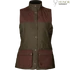 Kép 1/8 - HARKILA Női Mellény Retrieve Waistcoat Warm Dark Olive/Burgundy
