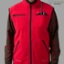 Kép 7/8 - HARKILA Férfi Mellény Kamko Fleece Waistcoat Brown/Red