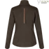 Kép 2/5 - SEELAND Női Pulóver Emily Fleece Dark Brown