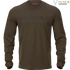 Kép 1/5 - HARKILA Férfi Pulóver Mountain Hunter L/S T-Shirt HGreen/SBrown