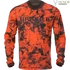 Kép 1/3 - HARKILA Férfi Pulóver Wildboar Pro L/S T-Shirt O.Blaze/S.Brown