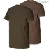 Kép 2/6 - HARKILA Férfi Póló 2db/cs Graphic T-Shirt 2-Pack W.Green/S.Brown