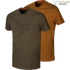 Kép 1/6 - HARKILA Férfi Póló 2db/cs Graphic T-Shirt 2-Pack W.Green/R.Clay