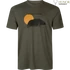 Kép 1/4 - SEELAND Férfi Póló Night Fever T-Shirt Pine Green Melange