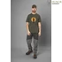 Kép 4/4 - SEELAND Férfi Póló Buck Fever T-Shirt Pine Green Melange