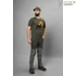 Kép 4/4 - SEELAND Férfi Póló Stag Fever T-Shirt Pine Green Melange