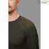 Kép 3/3 - HARKILA Férfi Aláöltözet Base Active L/S O-Neck Dark W.Green