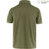 Kép 2/2 - FJALLRAVEN Férfi Póló Crowley Pique Shirt Light Olive