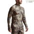 Kép 4/5 - Sitka Férfi Pulóver Core Merino 220 Half-Zip Optifade Waterfowl Timber