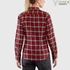 Kép 4/6 - FJALLRAVEN Női Ing Övik Flannel Deep Red