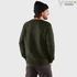 Kép 4/5 - FJALLRAVEN Férfi Pulóver Logo Sweater Deep Forest