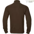 Kép 2/2 - HARKILA Férfi Pulóver Vincent Merino Half Zip Pullover Demitasse Brown