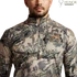Kép 4/7 - SITKA Férfi Aláöltözet Core Midweight Zip-T Open Country