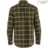 Kép 2/2 - FJALLRAVEN Férfi Ing Övik Comfort Flannel Dark Olive/Sand Stone